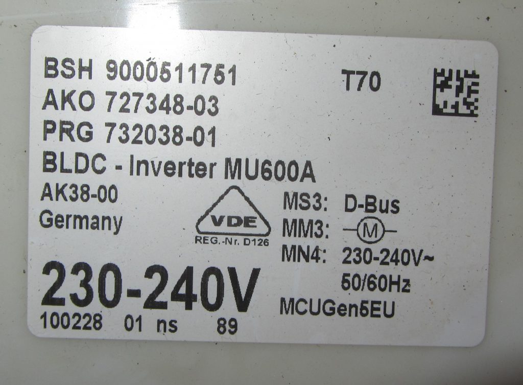модуль BLDC -Inverter MU600A